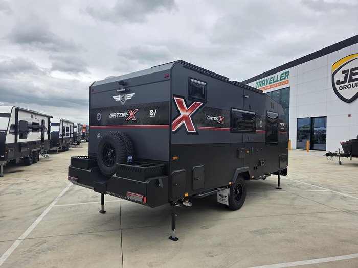 2025 JB Caravans Gator-X Ev 17'10 Fd Cafe