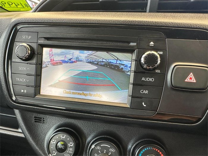 2017 Toyota Yaris Ascent NCP130R Silver Pearl