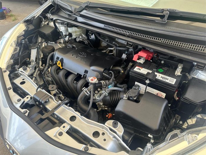 2017 Toyota Yaris Ascent NCP130R Silver Pearl