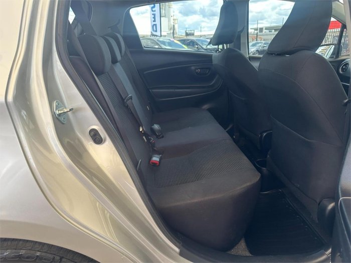 2017 Toyota Yaris Ascent NCP130R Silver Pearl