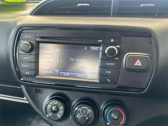 2017 Toyota Yaris Ascent NCP130R Silver Pearl