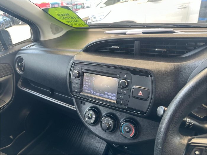 2017 Toyota Yaris Ascent NCP130R Silver Pearl