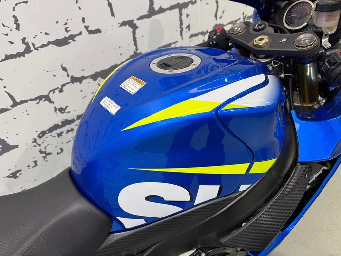 2015 Suzuki GSX-R750 GSX-R Blue