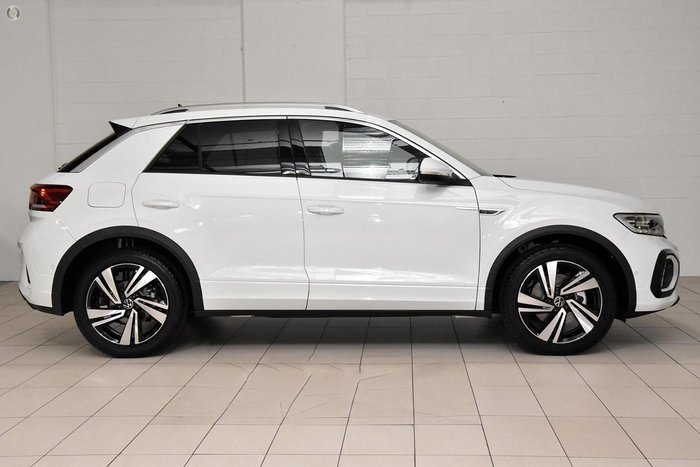 2025 Volkswagen T-Roc 140TSI R-Line D11 MY26 Four Wheel Drive Pure White