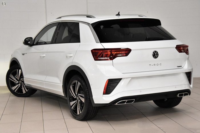 2025 Volkswagen T-Roc 140TSI R-Line D11 MY26 Four Wheel Drive Pure White