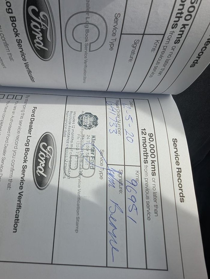 2016 Ford Ranger XL Hi-Rider PX MkII 4x2 Cool White