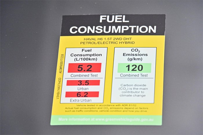 2025 GWM Haval H6 Lux Hybrid