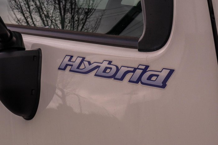 2024 Hino 300 616 Hybrid Pantech White