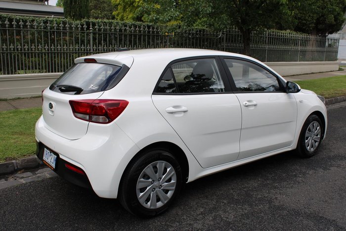 2020 Kia Rio S YB MY20 Clear White