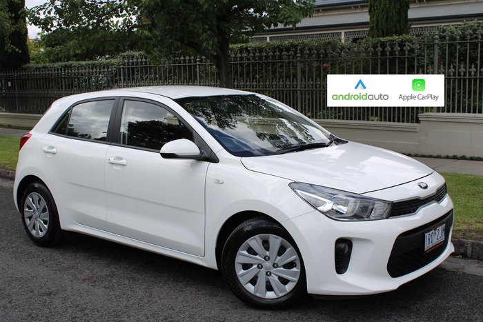 2020 Kia Rio S YB MY20 Clear White