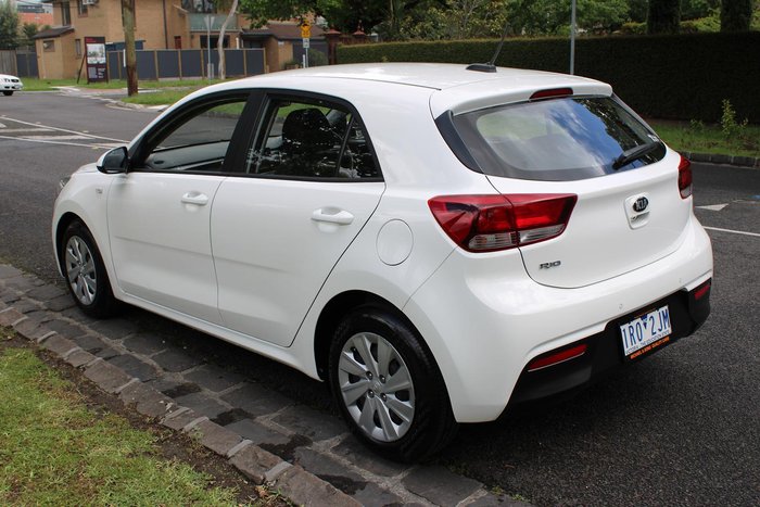 2020 Kia Rio S YB MY20 Clear White