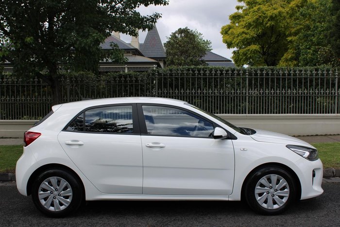 2020 Kia Rio S YB MY20 Clear White