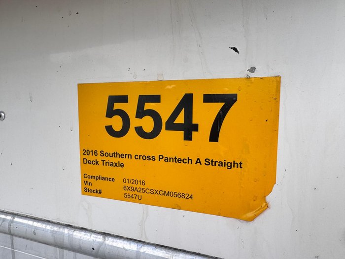 2016 Southern Cross 32 Pallet -28 Freezer Double Stacker 