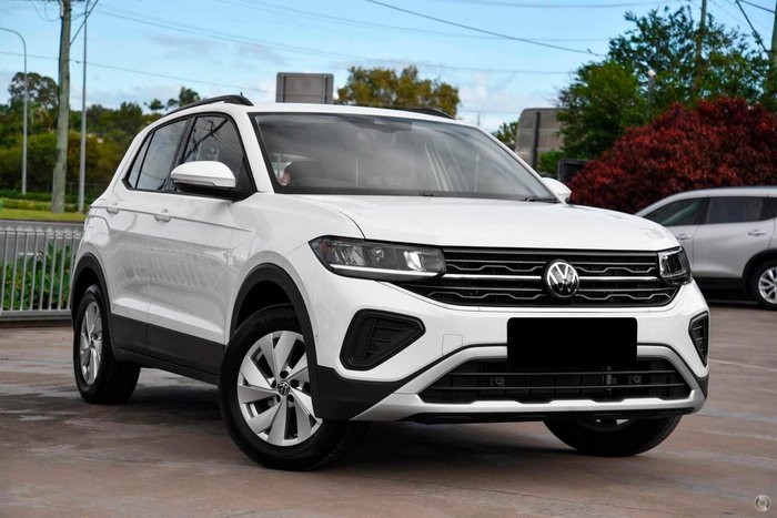 2024 Volkswagen T-Cross 85TSI Life D31 MY24 Pure White