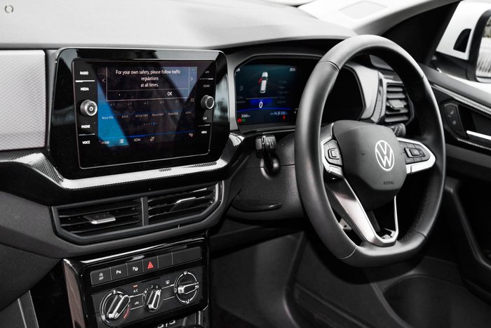 2024 Volkswagen T-Cross 85TSI Life D31 MY24 Pure White