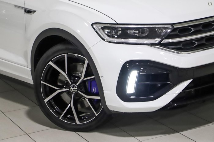 2025 Volkswagen T-Roc R D11 MY25 Four Wheel Drive Pure White