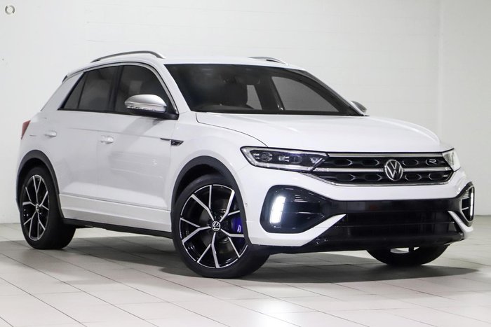 2025 Volkswagen T-Roc R D11 MY25 Four Wheel Drive Pure White