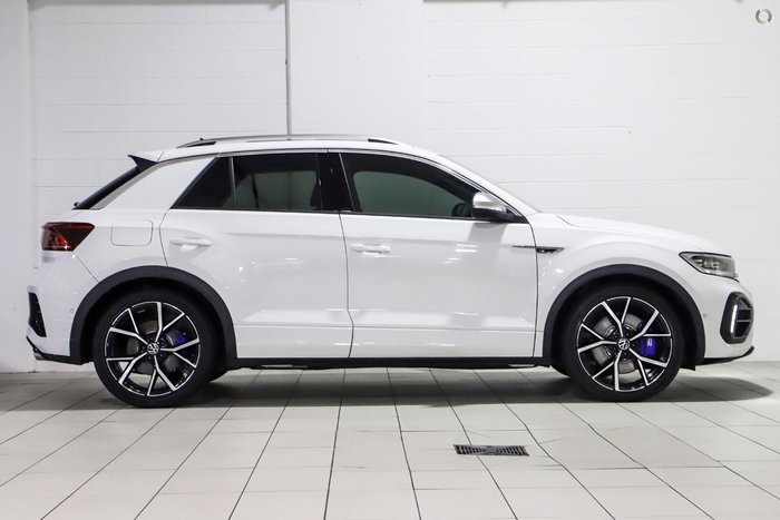 2025 Volkswagen T-Roc R D11 MY25 Four Wheel Drive Pure White