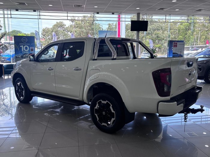 2025 Nissan Navara ST-X D23 MY25 4X4 Dual Range White Pearl