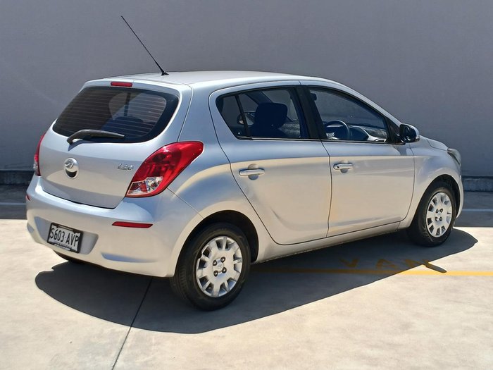 2012 Hyundai i20 Active PB MY13 Sleek Silver