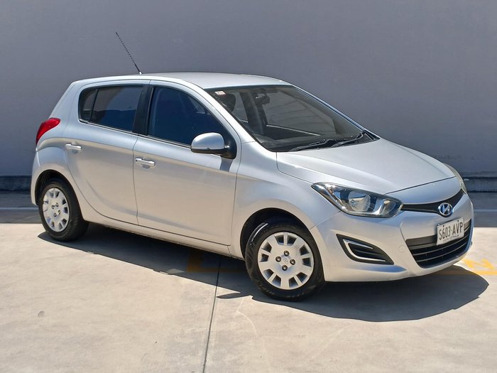 2012 Hyundai i20 Active PB MY13 Sleek Silver