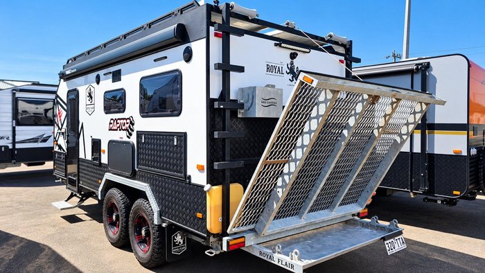 2019 Royal Flair Raptor Toy Hauler Bunks