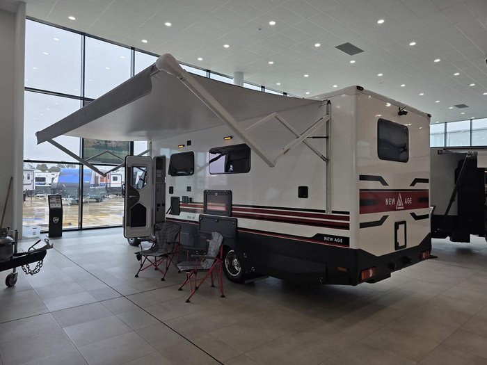 2024 New Age Caravans NAM8 (Single Bed Configuration)