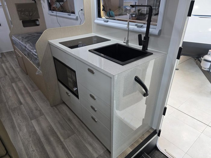 2024 New Age Caravans NAM8 (Single Bed Configuration)