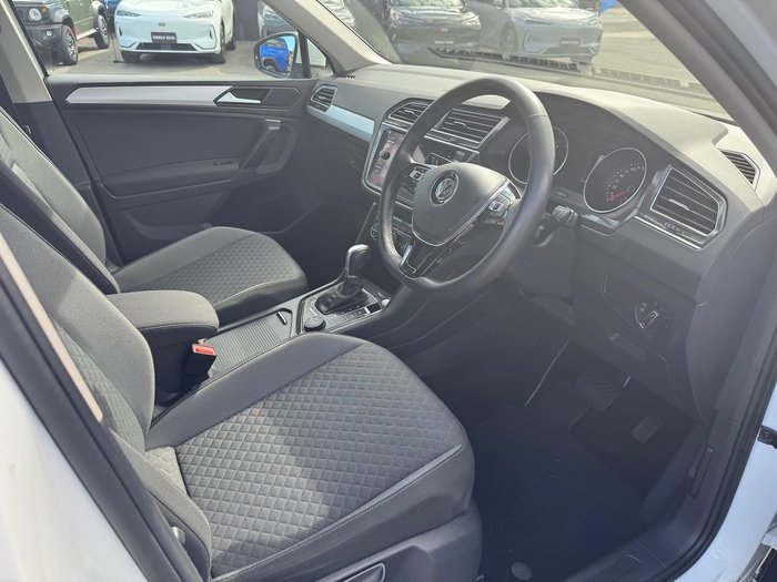 2019 Volkswagen Tiguan 132TSI Comfortline 5N MY19.5 Four Wheel Drive Pure White