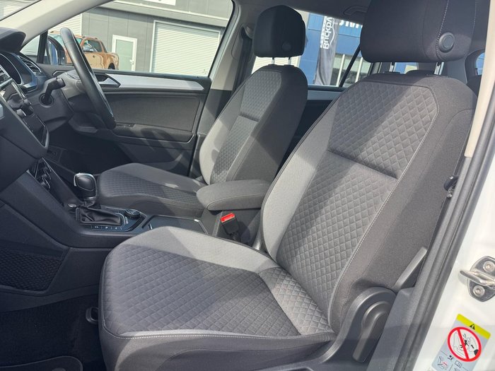 2019 Volkswagen Tiguan 132TSI Comfortline 5N MY19.5 Four Wheel Drive Pure White