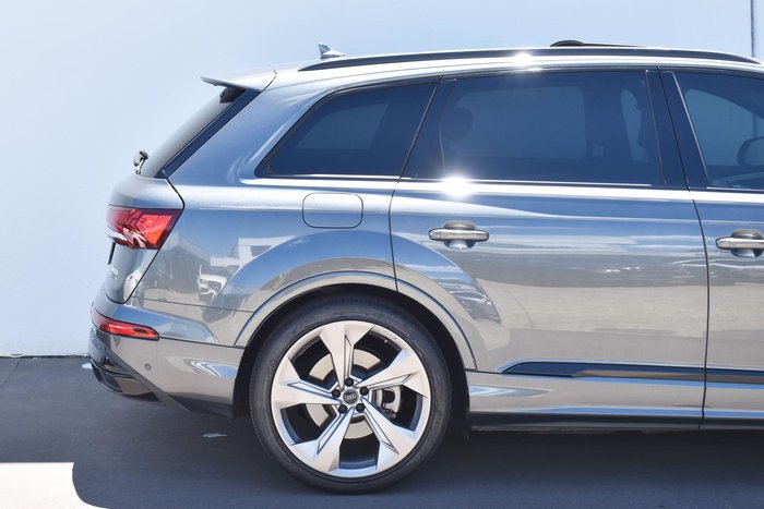 2020 Audi Q7 50 TDI S line 4M MY21 Four Wheel Drive Daytona Grey Pearl