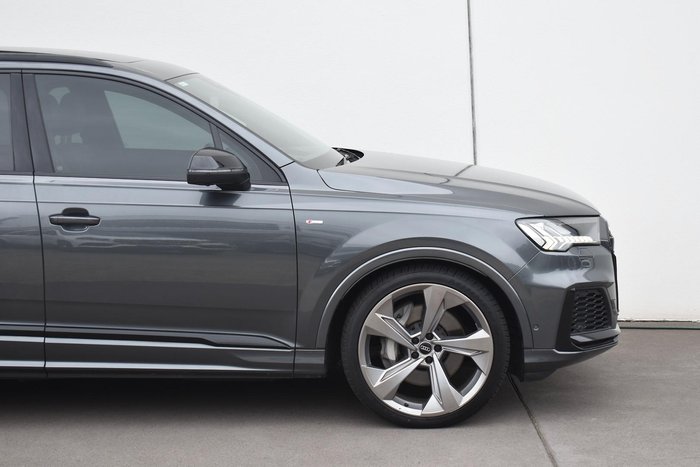 2020 Audi Q7 50 TDI S line 4M MY21 Four Wheel Drive Daytona Grey Pearl