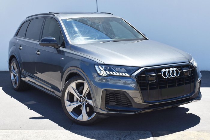 2020 Audi Q7 50 TDI S line 4M MY21 Four Wheel Drive Daytona Grey Pearl