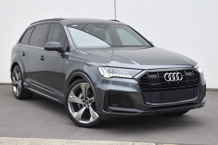 2020 Audi Q7 50 TDI S line 4M MY21 Four Wheel Drive Daytona Grey Pearl