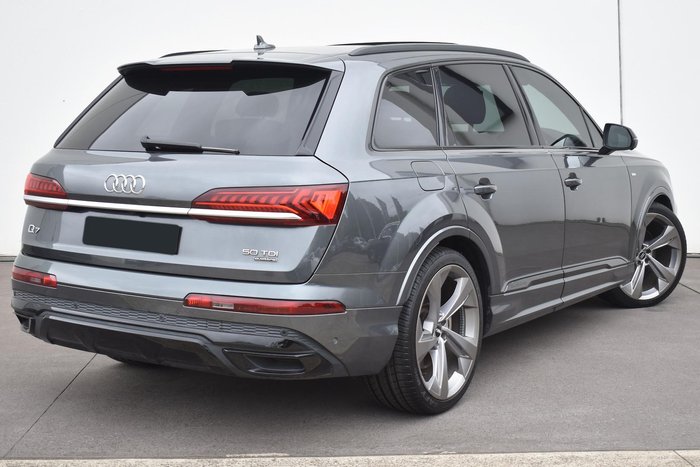 2020 Audi Q7 50 TDI S line 4M MY21 Four Wheel Drive Daytona Grey Pearl