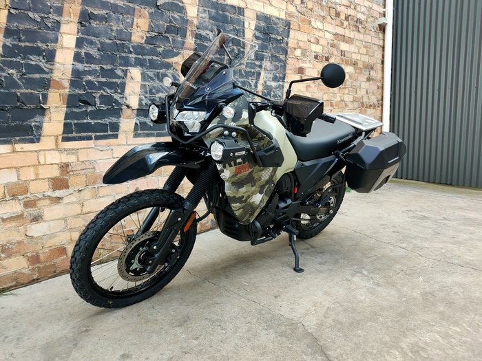 2025 KAWASAKI KLR650 ADVENTURE DUAL PURPOSE CAMO