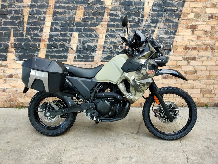 2025 KAWASAKI KLR650 ADVENTURE DUAL PURPOSE CAMO