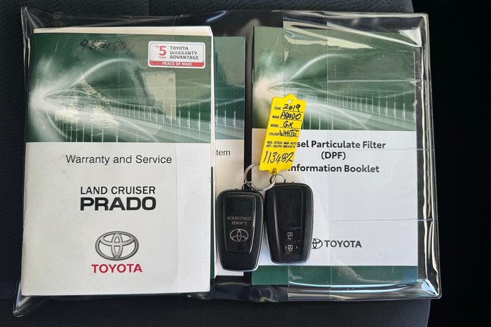 2019 Toyota Landcruiser Prado GX