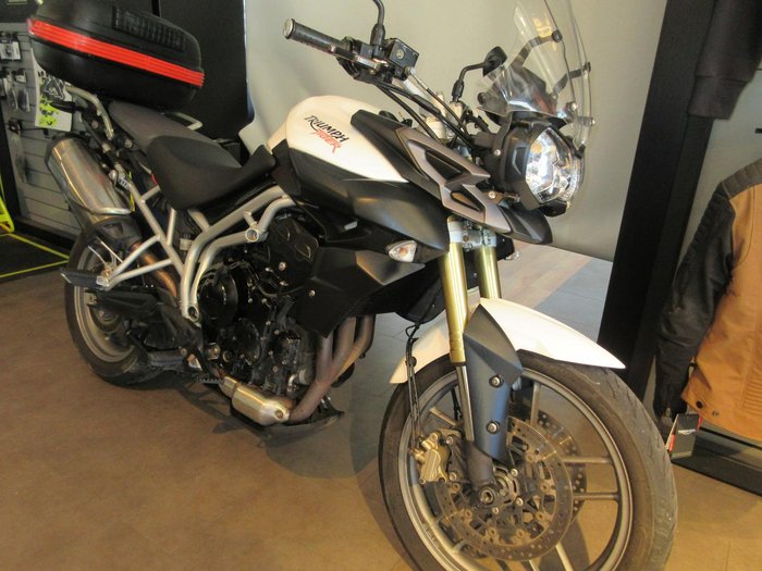 2011 Triumph Tiger 800 ABS Tiger White