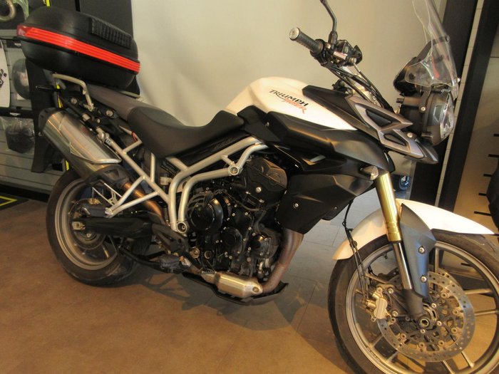 2011 Triumph Tiger 800 ABS Tiger White