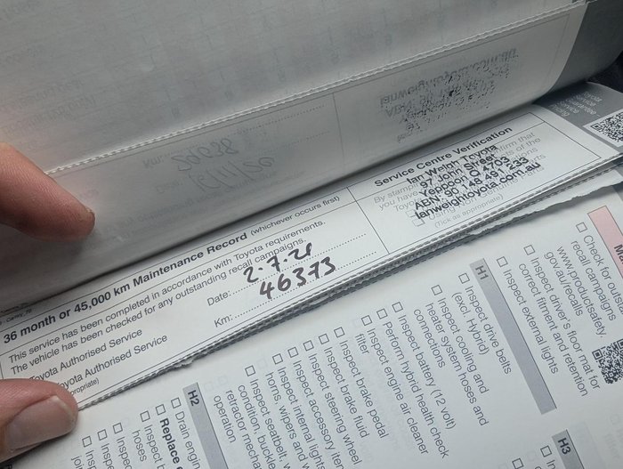 2019 Toyota Camry Ascent Sport ASV70R Eclipse Black