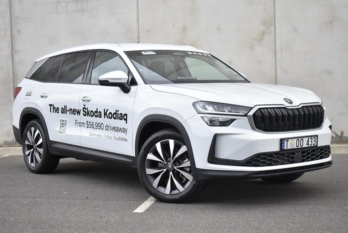 2025 SKODA Kodiaq 140TSI Select PS MY25 4X4 Moon White