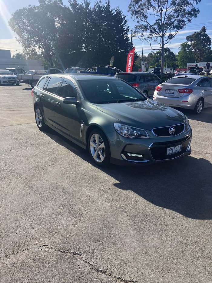 2015 Holden Commodore SV6 VF Series II MY16 Prussian Steel