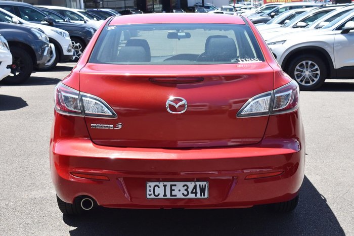 2012 Mazda 3 Maxx Sport BL Series 2 Velocity Red