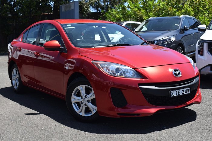 2012 Mazda 3 Maxx Sport BL Series 2 Velocity Red