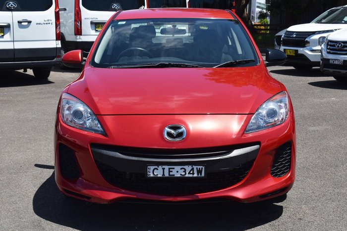 2012 Mazda 3 Maxx Sport BL Series 2 Velocity Red