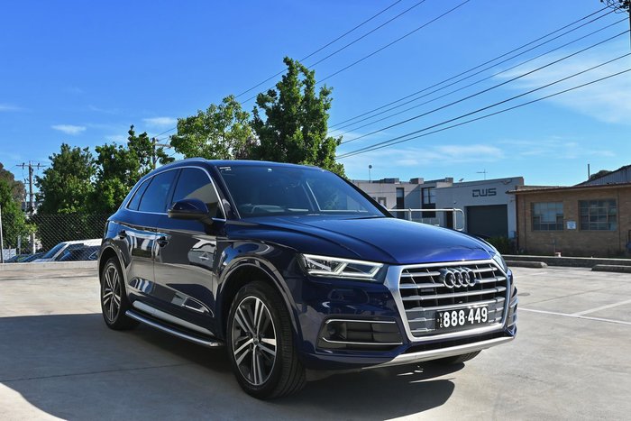 2018 Audi Q5 TFSI sport FY MY18 4X4 On Demand Moonlight Blue