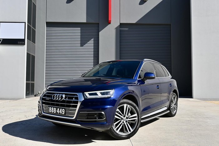 2018 Audi Q5 TFSI sport FY MY18 4X4 On Demand Moonlight Blue