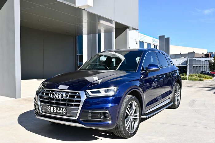 2018 Audi Q5 TFSI sport FY MY18 4X4 On Demand Moonlight Blue