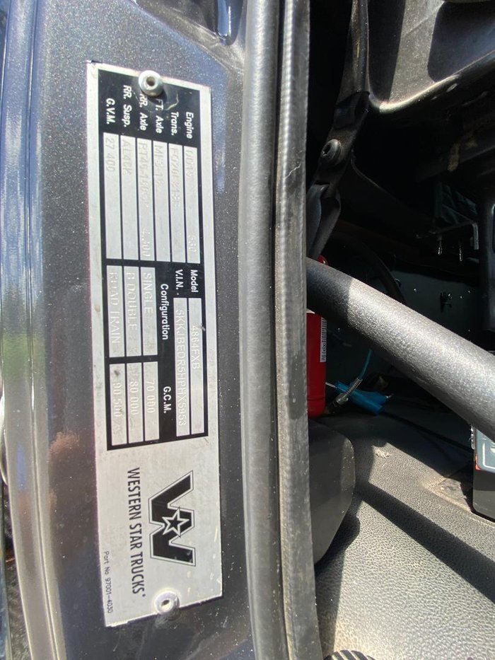 2016 Western Star 4800 Series